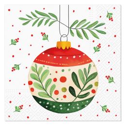 Obrúsky TaT 33x33cm Festive Ball