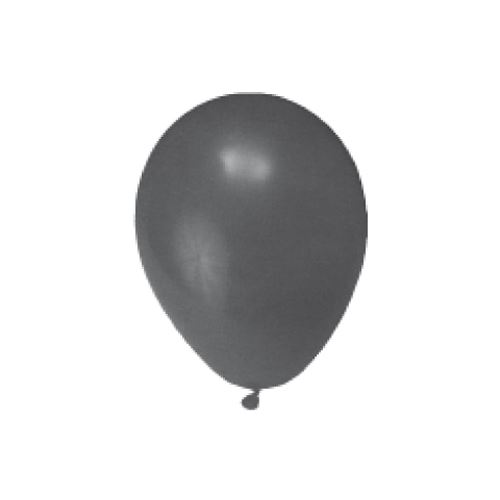 Balón M 25 cm, čierny /100ks/