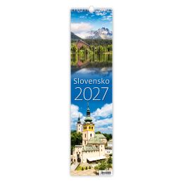 2027-es falinaptár Szlovákia – kötött kiadás