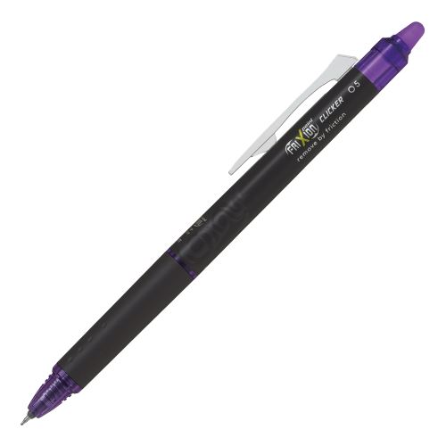 Gél rollertoll/radírozható PILOT Frixion Point Clicker szinergikus hegyű 0,5 mm, lila
