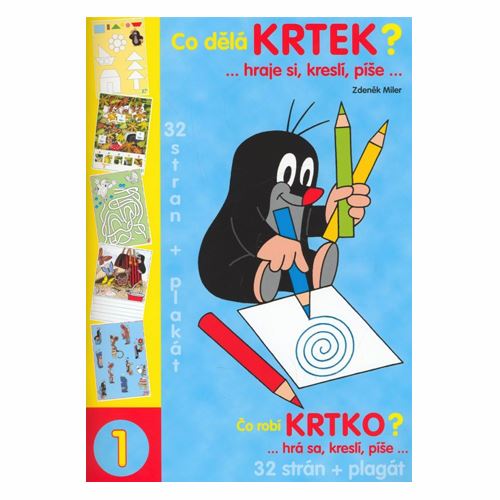 Kretívny zošit Krtko