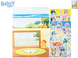 Bluey sada na vytvorenie vlastnej scény so samolepkami 18m+ v krabičke
