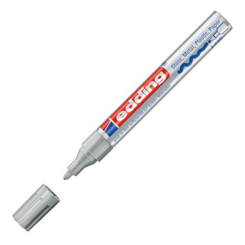 Lakkmarker Edding 750 ezüst