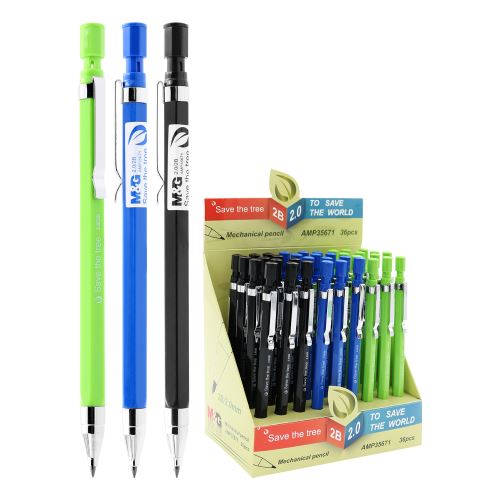 Mechanická ceruzka s hrubou tuhou 2 mm