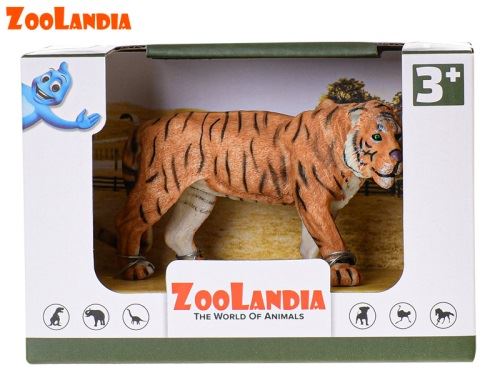 Zoolandia tigris 15 cm dobozban