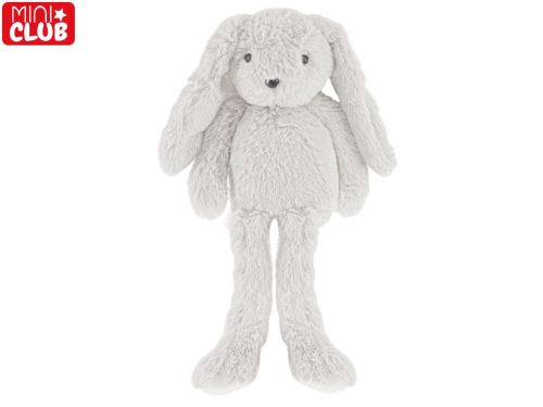 Mini Club zajačik plyšový biely 37cm dlhé nohy 0m+