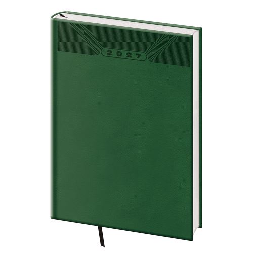 2027-es heti naptár, B5-es méret, Print Classic – zöld
