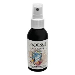 Textil spray festék Cadence, fekete, 100 ml