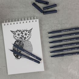 Fineliner Schneider Pictus 0.4 - kék újratöltő (5)