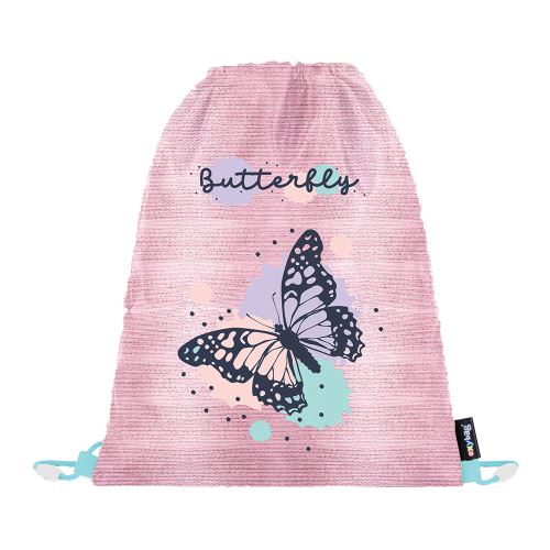 Papucs táska lenyomattal - OXY Go Butterfly / Pillangó
