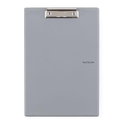 PP/A4 PASTELINI szürke írótömb klippel PP/A4 PASTELINI szürke