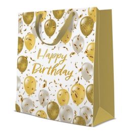 Nagy ajándéktáska - Happy Birthday 26,5x13x33,5 cm