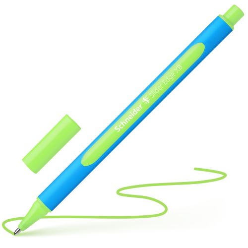 Golyóstoll SCHNEIDER Slider Edge XB, 0,7 mm, világoszöld