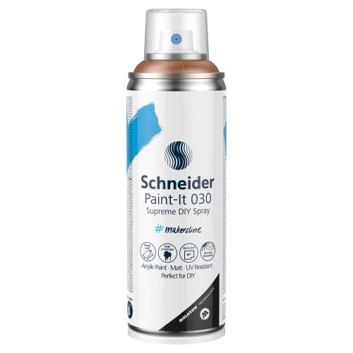 Akrylový sprej Schneider Paint-It 030 - medený metalický