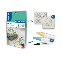Pintor DIY készlet, 3 darabos filctollal + párnahuzattal (1)