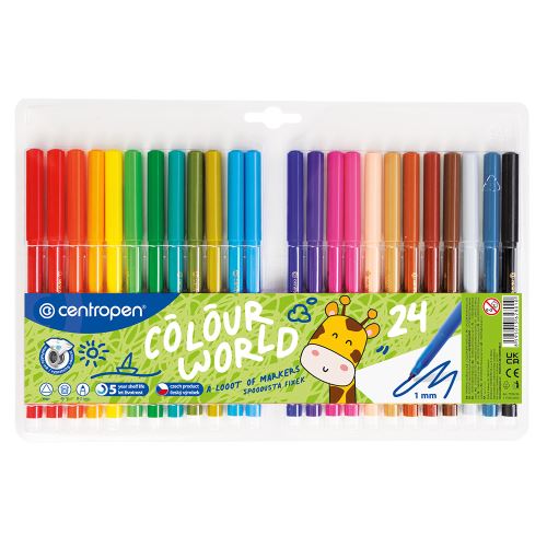 Filctoll - CENTROPEN 7550 - készlet 24 db (1)