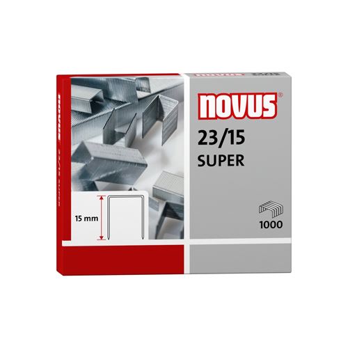 Novus 23/15 Super 1000 tűzőgépkapocs