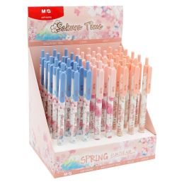 M&G Sakura időzített golyóstoll, hegye 0,5 mm, kék tollbetét (3 kivitel) (1)