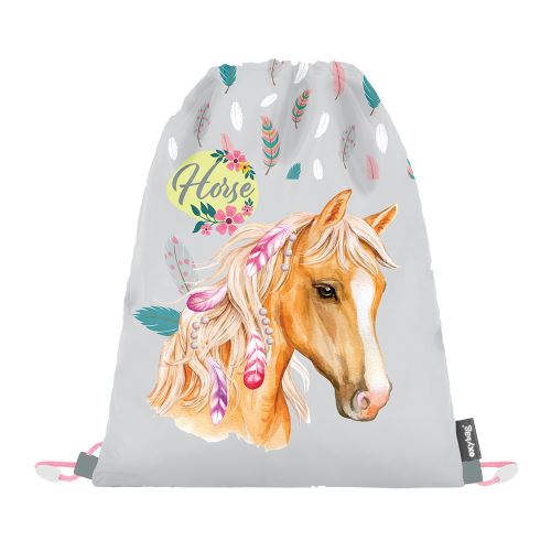 Papucs táska lenyomattal - OXY Go Horse / Ló