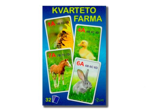 Farm Kvarteto 7x10,5x1,5 cm 32 db dobozban
