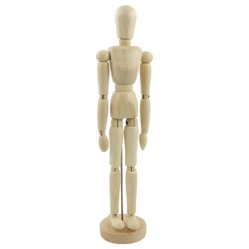 SMPL modell fa báb  - férfi 12"/30 cm