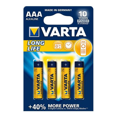 Mikrobatérie "Longlife Extra" LR03, AAA, 4 ks