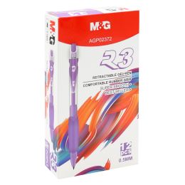 Gél toll M&G R3 - lila tinta (1)