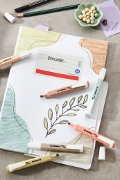 Highlighter - STABILO swing cool NatureCOLORS - sár zöld (5)
