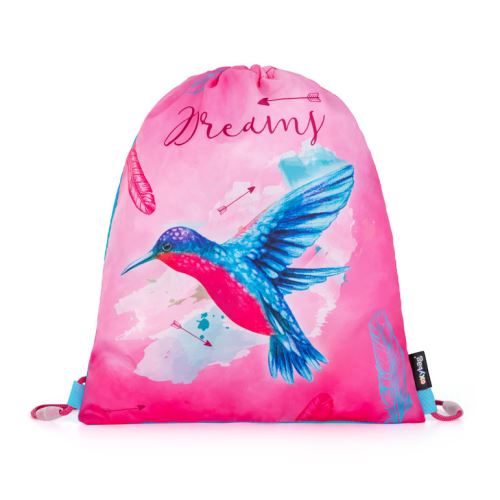Papucs táska lenyomattal - Kolibri