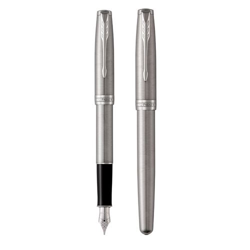 PARKER töltőtoll Sonnet Stainless Steel CT -F-
