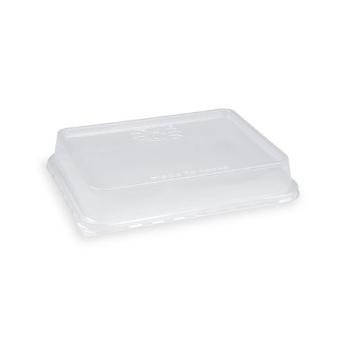 Fedél (PP) újrafelhasználható átlátszó Reware Lunch menü tálhoz 227 x 178 mm [20 db]