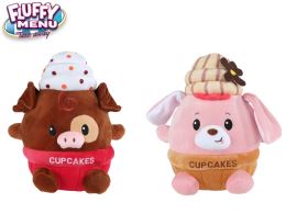 Bolyhos menü kisállat / muffin plüss 27cm 2sorts 0m+ Bolyhos menü kisállat / muffin plüss 27cm 2sorts 0m+