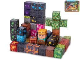 Stavebnica Magnet Cube Zone magnetická - Forest Mine 48ks v krabičke Stavebnica Magnet Cube Zone magnetická - Forest Mine 48ks v krabičke