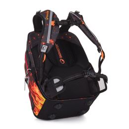 Iskolai hátizsák BagMaster Dopi 26 B + tolltartó + tasak - Tűzoltók (2)