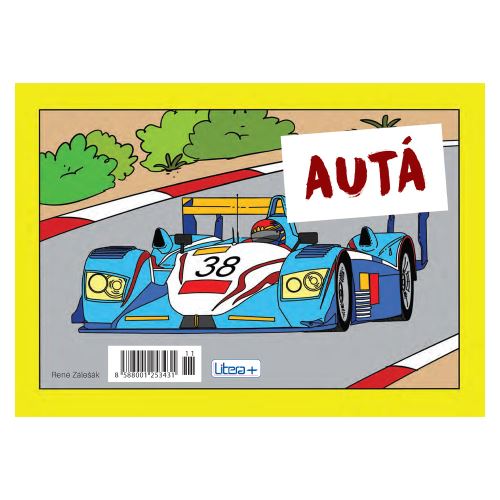 Színező oldal A5 Litera - Autók