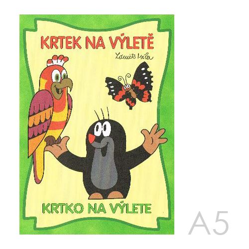 Színező oldal A5 Akim - Vakond kiránduláson (22352)