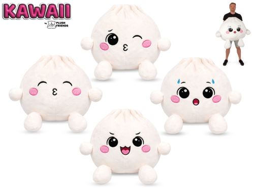 Plush Friends Kawaii Bao knedľa plyšová 60cm 4druhy 0m+