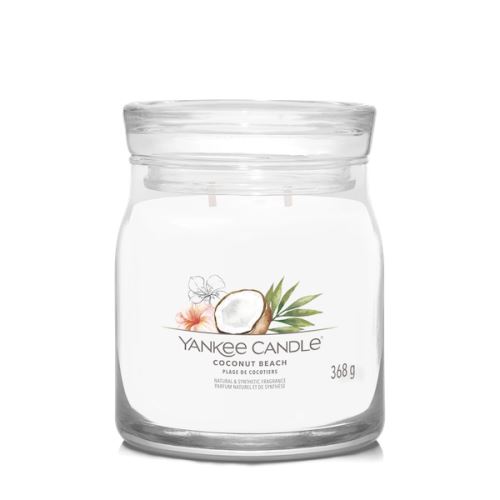 Sviečka Yankee Candle - COCONUT BEACH, stredná