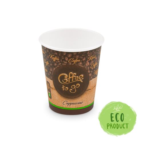 Papír pohár Coffee to go 280 ml M /50 db/