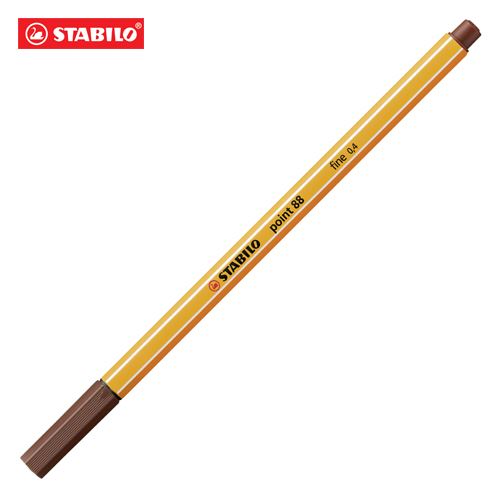 Tűfilc STABILO point 88 barna