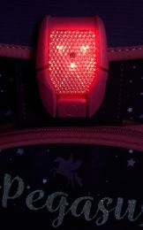Iskolatáska - 5 részes készlet SMART 3D LED világítással - Pegasus