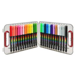 M&G MOCALO akril filctoll, ecsethegy - 24 színből álló készlet (2)