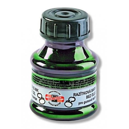 Pečiatková farba KOH-I-NOOR 50 g, zelená