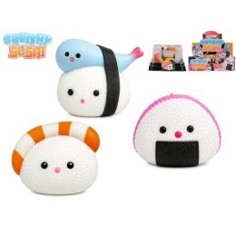 Squishy Sushi Kawai kamarát 5 cm (rôzne tvary)