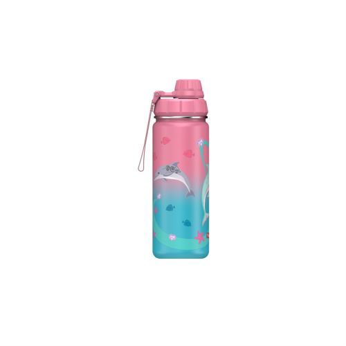 Szigetelt rozsdamentes acél italos palack Step by Step 0,5 l, Sealife
