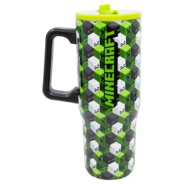 Termo hrnček ST-31322 so slamkou a uchom 920 ml