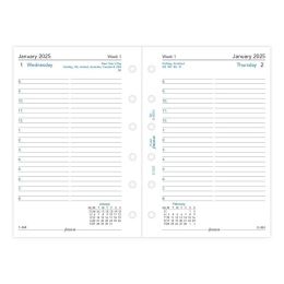 Zsebnaptár 2025 Filofax, napi napló 2025