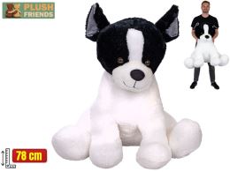 Plüss barátok francia bulldog plüss 78cm ülő 0m+ Plüss barátok francia bulldog plüss 78cm ülő 0m+