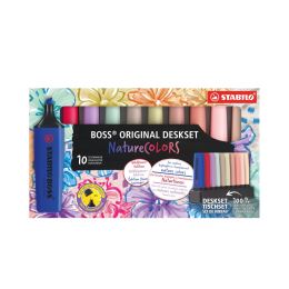 Highlighter STABILO BOSS ORIGINAL NatureCOLORS Wildflower (10 darabos készlet) (1)
