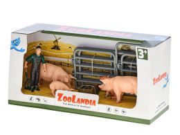 Zoolandia állatfarm kiskutyákkal és kiegészítőkkel 2faj dobozban (1)